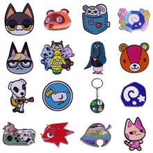 

Excellent Quality Animal Game Metal Enamel Pins and Brooches for Women Fashion Lapel Backpack Bags Badge New Year Gifts for Kids