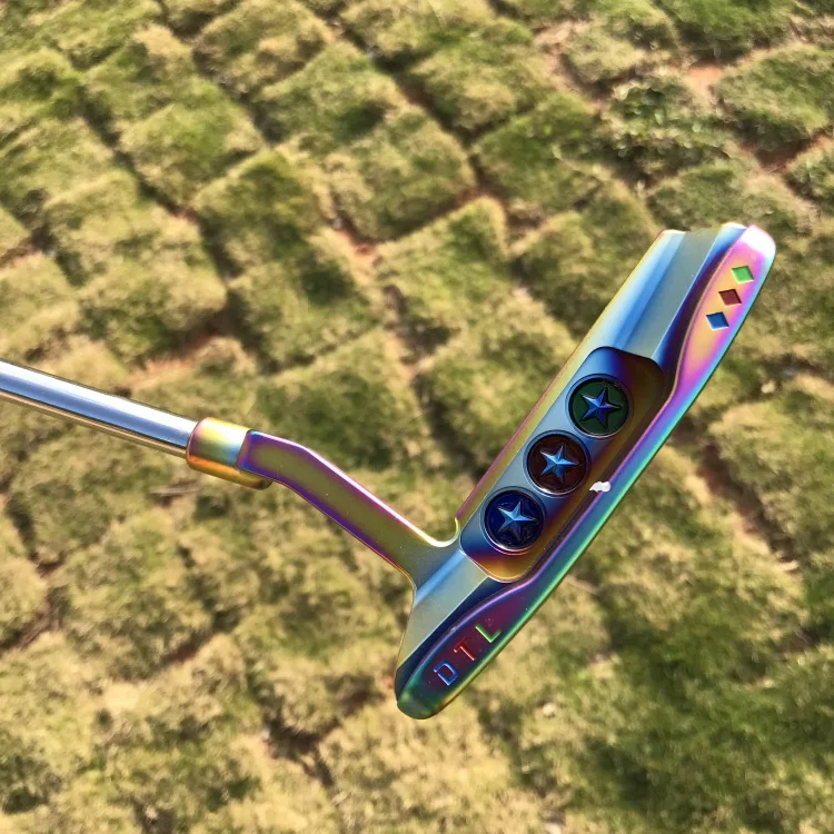 Новинка клюшка для гольфа datang dragon wolf putter 303 стальной материал кованые клюшки с кожаные рукоятки головной убор клюшек для гольфа