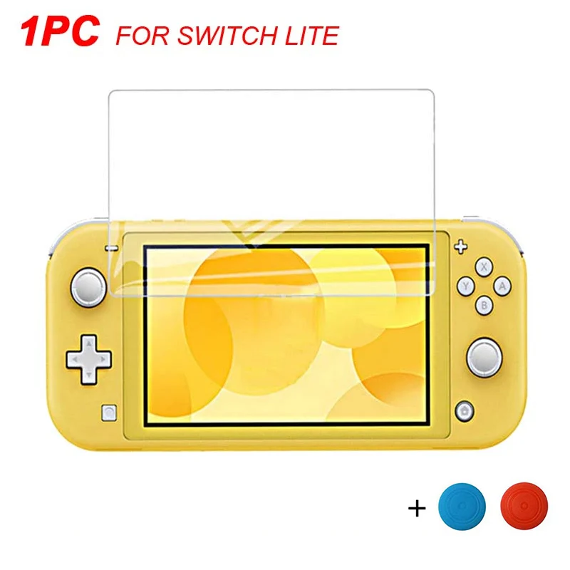 Закаленное стекло для rend Switch Lite NS Ultra Clear Full HD защитная пленка для экрана Защитная крышка для игровой консоли - Цвет: 1PC