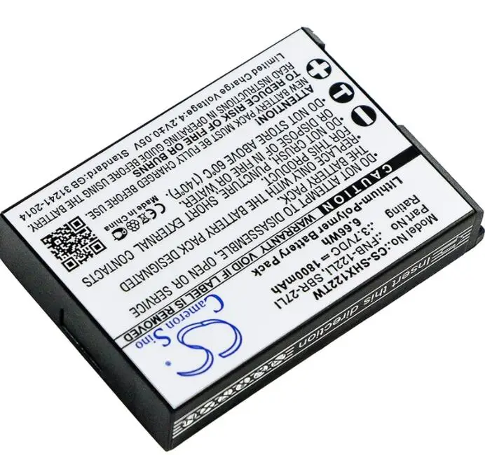 Cameron sino 1800 мА/ч, батарея для HORIZON HX300 FNB-122Li SBR-27LI для STANDARD HORIZON HX300 FNB-122Li SBR-27LI
