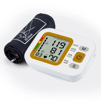 

Digital Upper Arm Blood Pressure Monitor Heart Beat Rate Pulse Meter Tonometer Sphygmomanometer Pulsometer Healthcare