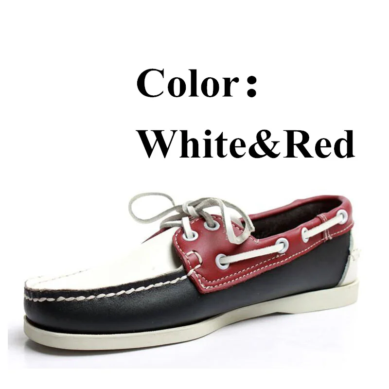 Men Genuine Leather Driving Shoes,Docksides Classic Boat Shoe,Brand Design Flats Loafers For Men Women 2019A022