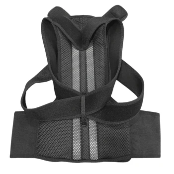 

Men'S Protection Belt Back Posture Corrector Back Braces Belts Lumbar Support Belt Strap Posture Corset For Men Health Care(L)
