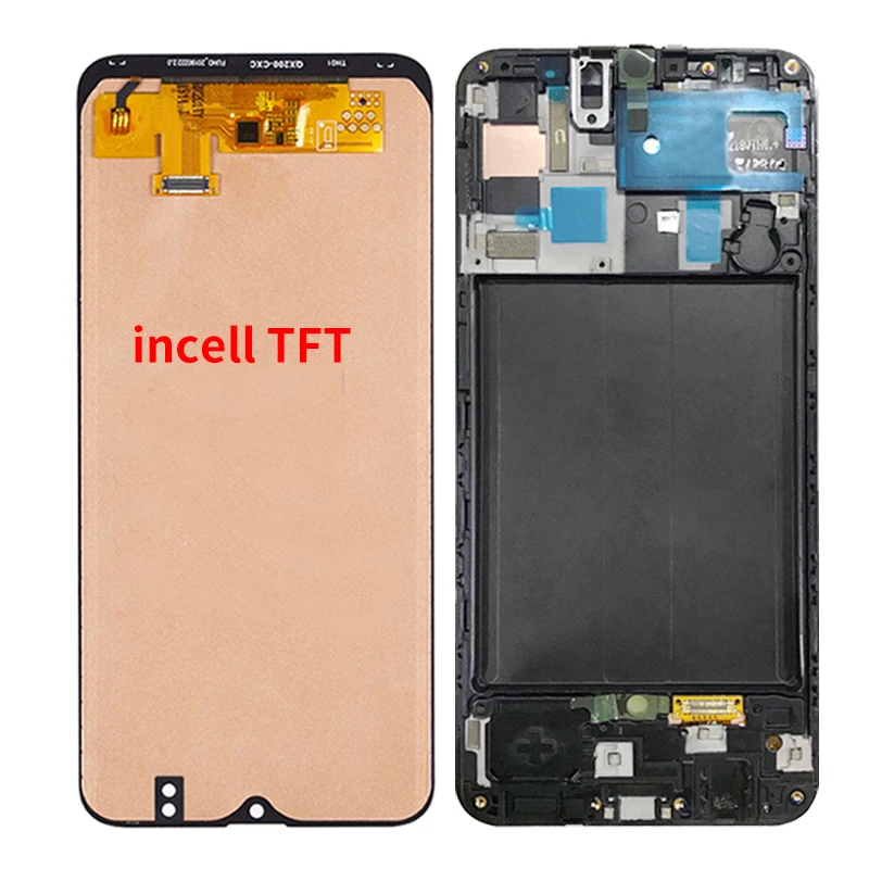 Для samsung Galaxy A50 lcd SM-A505FN/DS A505F/DS A505 A505F lcd дисплей кодирующий преобразователь сенсорного экрана в сборе