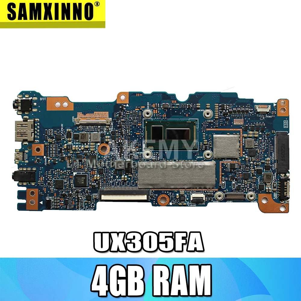 UX305FA материнская плата 4 Гб RAM для Asus UX305F U305F UX305 ноутбука Тест 100% OK|motherboard for asus|asus x54c