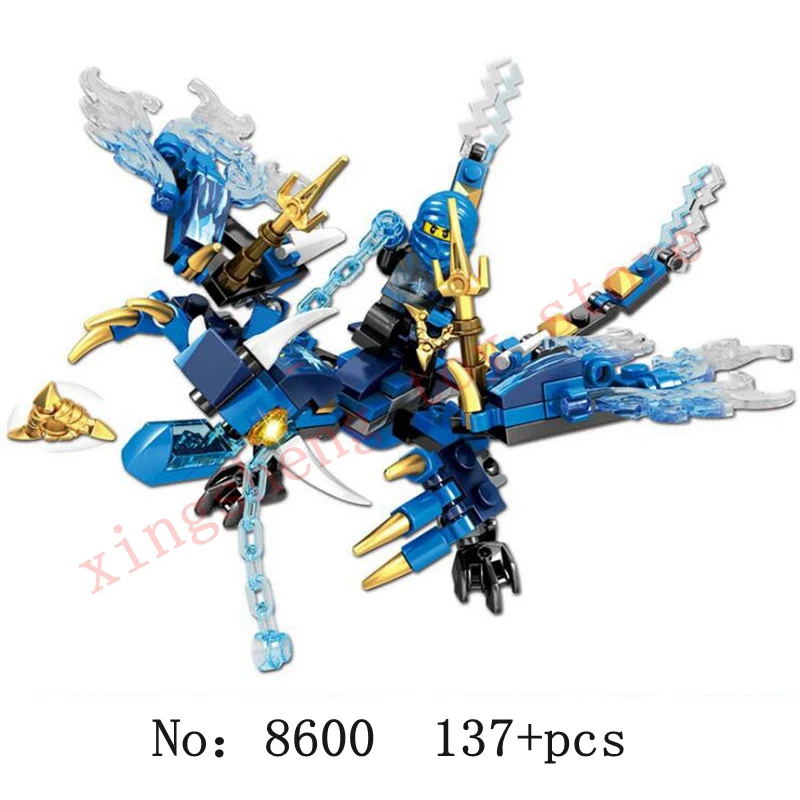 DIY115pcs Ninjaly Дракон Рыцарь Модель Строительные блоки Совместимость legoingly KAI JAY ZANE
