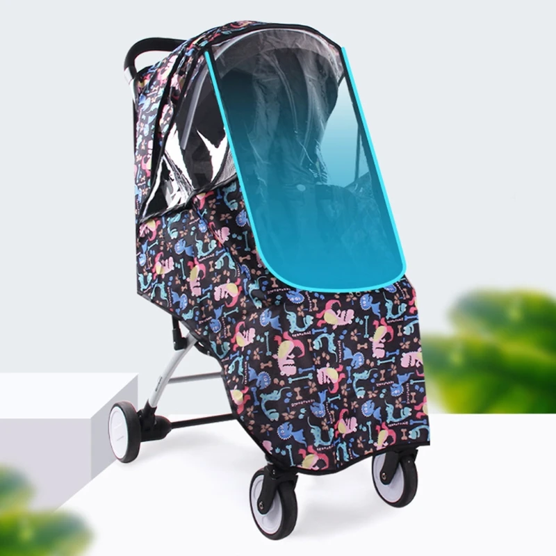 Universal Waterproof Winter Thicken Rain Cover Wind Dust Full Raincoat for Baby Stroller Accessories Cane Pushchairs Suit