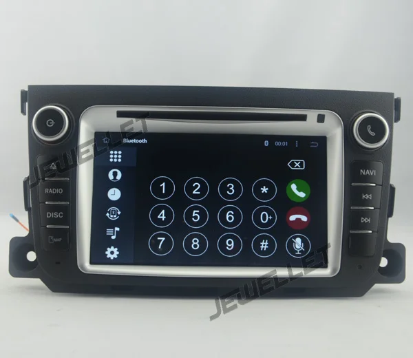 Octa core IPS screen Android 9.0 Car DVD GPS radio Navigation for smart fortwo 2011-2015 with 4G/WifiDVR OBD mirror link