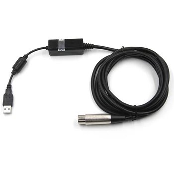 

USB to XLR Female Microphone Converter Adapter Mic Link o Cable