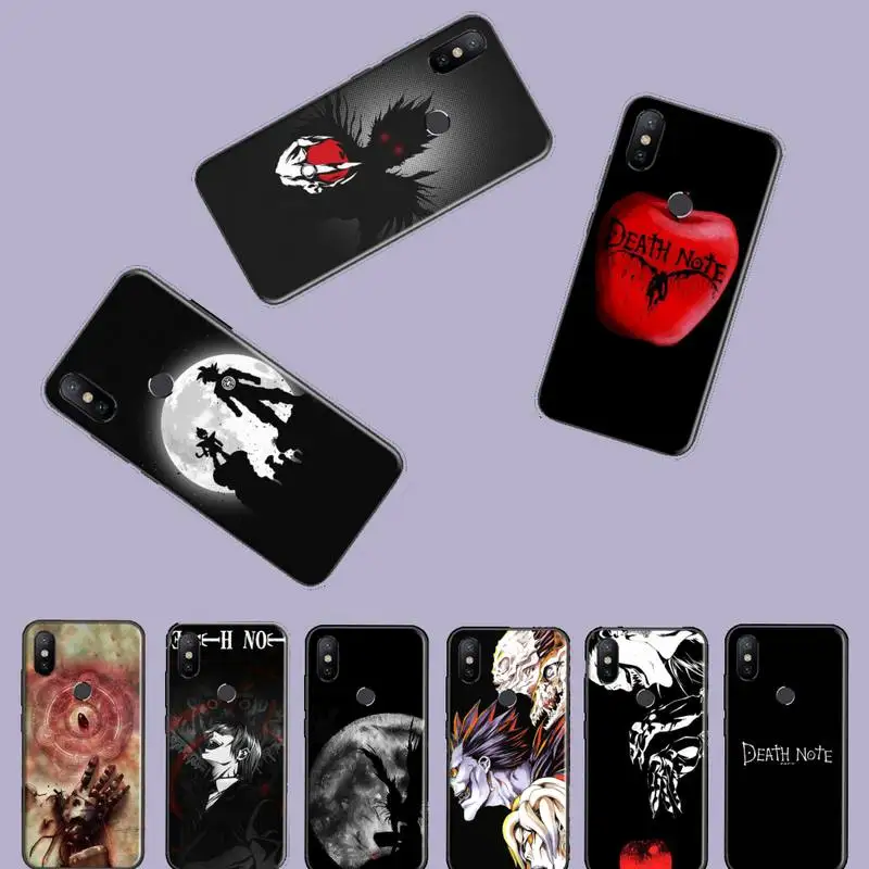 Ryuk kira Death Note Аниме черный ТПУ мягкий чехол для телефона Xiaomi Redmi 4 4x5 6 7 8 pro S2 PLUS 6A