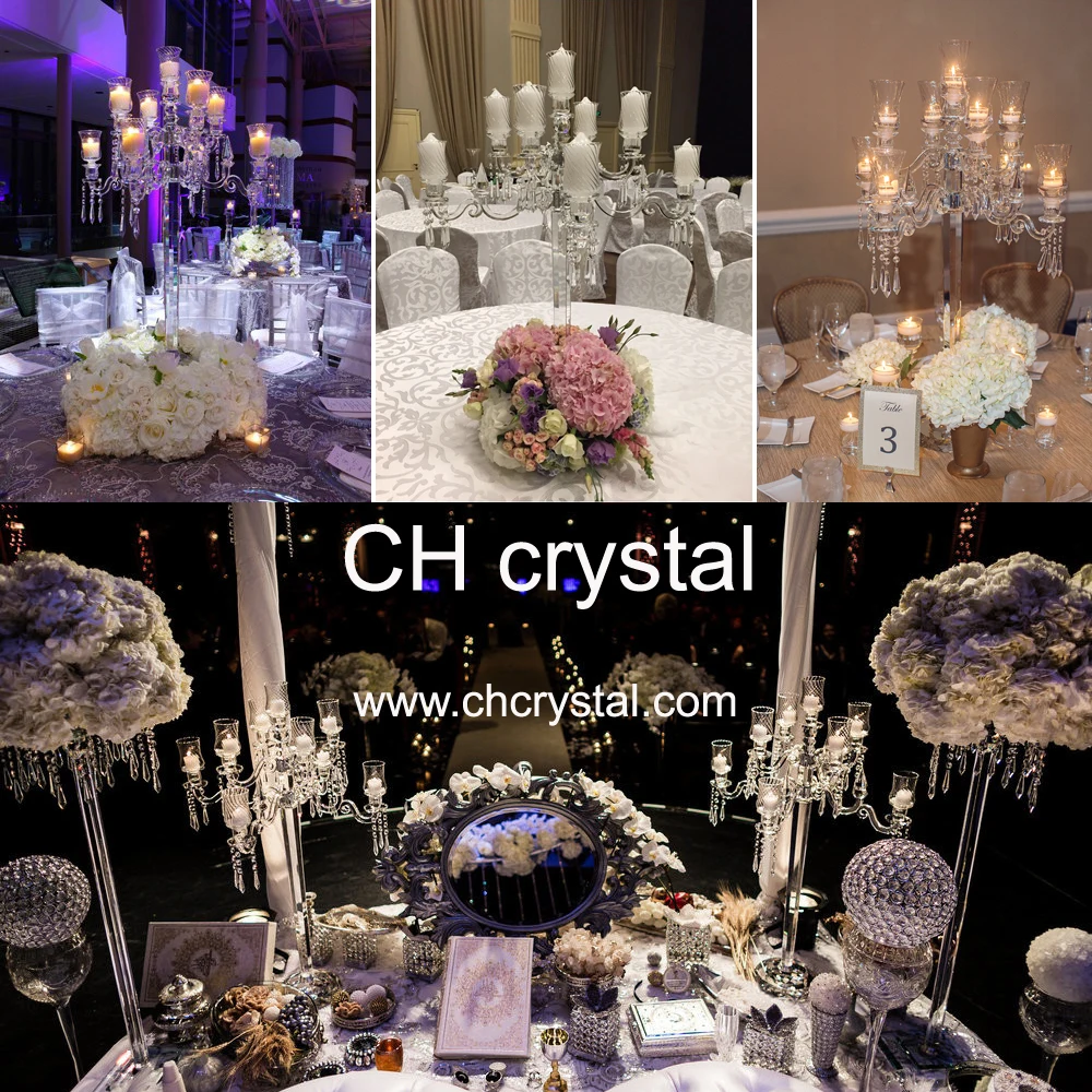 cc007-crystal candelabra