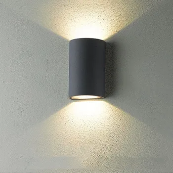 

BEIAIDI 10W Outdoor Waterproof COB LED Wall Lamps Surface Mounted Graden Porch Light Villa Corridor Aisle Balcony Wall Sconces