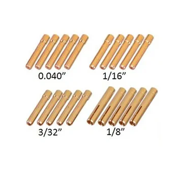 

58pcs TIG Welding Torch 040-1/8 Inches Gas Lens Kits Setup 9/20/25 TAK47 Parts