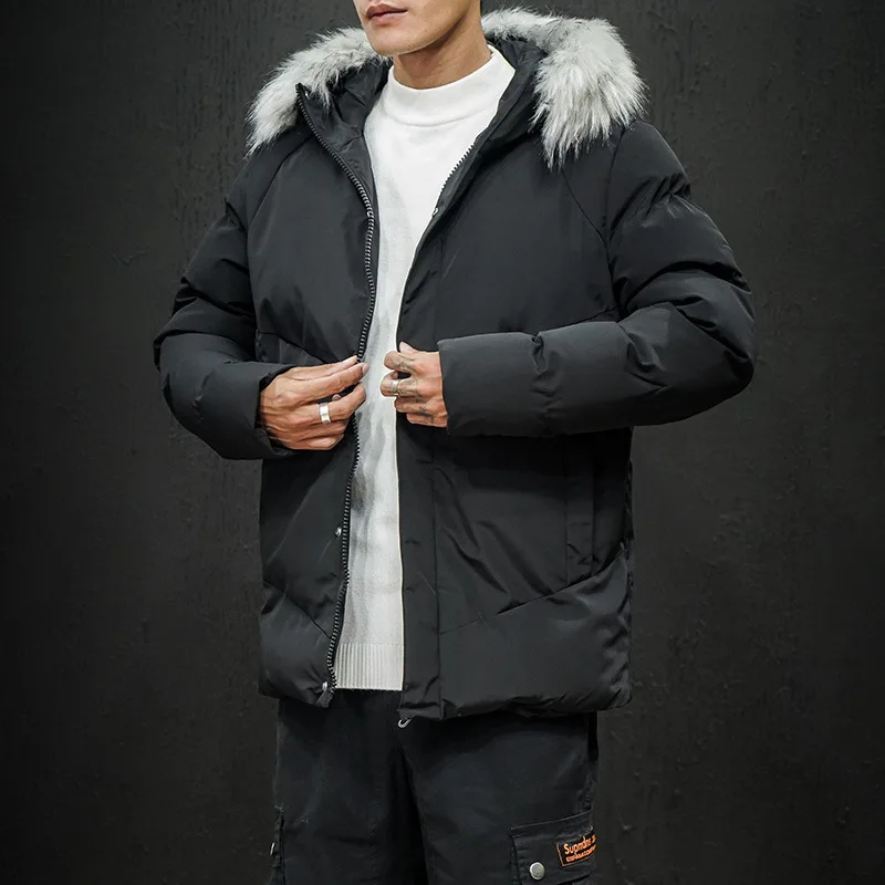 Macheda-My19365-w110 Polyester Winter New Style Large Size Cotton-padded Clothes Men's