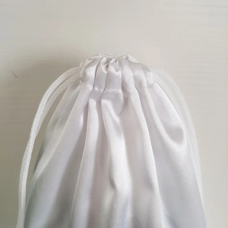 Сатиновый мешочек для волос упаковка ювелирных украшений пакеты хранения
