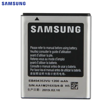 

SAMSUNG Original Replacement Battery EB494353VU For Samsung GT-S5570 S5232 S5330 C6712 S5750 i559 S5570 EB494353VA Battery
