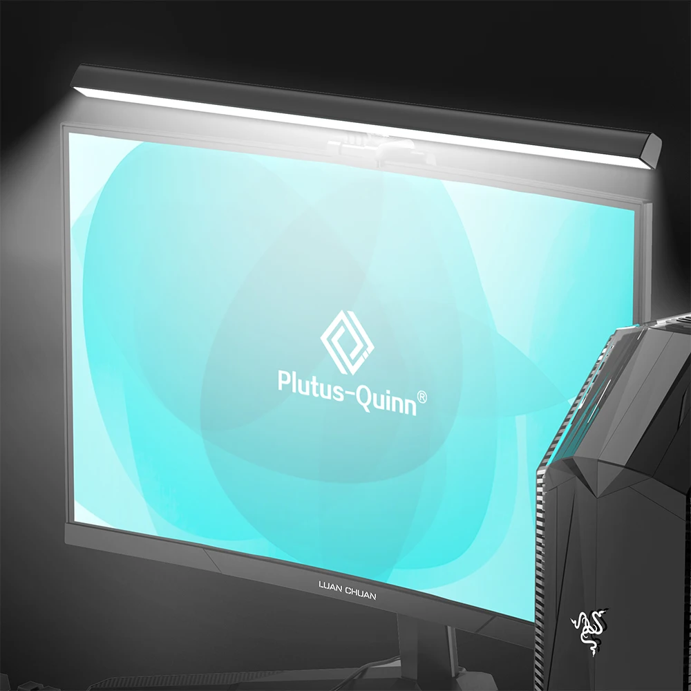 50cm Computer PC Monitor Screen Hanging Light Eye-Care USB Powered LED Desk Lamp 3 Color Adjust Brightness Reading Table | Лампы и