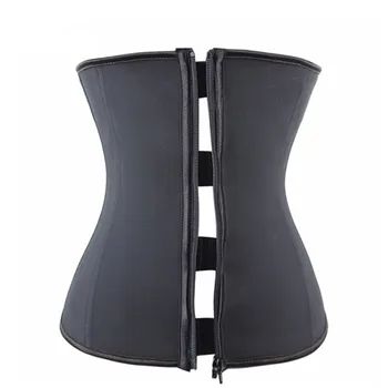 

2020 MUKATU Latex Waist Trainer 25 Steel Bones Plus Size Corset Belt Modeling Strap Body Shaper Colombian Girdles Waste Trainers