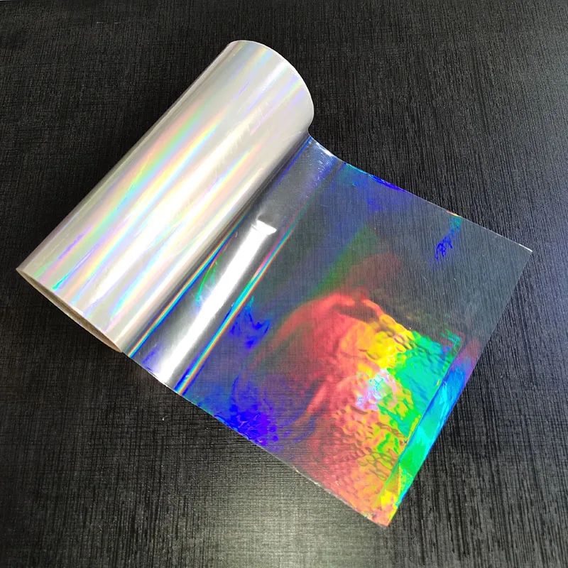 nyheder Tag ud Tag et bad Holographic Foil Plain Transparent Foil Hot Stamping On Paper Or Plastic  16cm X 120m/lot Diy Package Box - Thermal Fax Paper - AliExpress