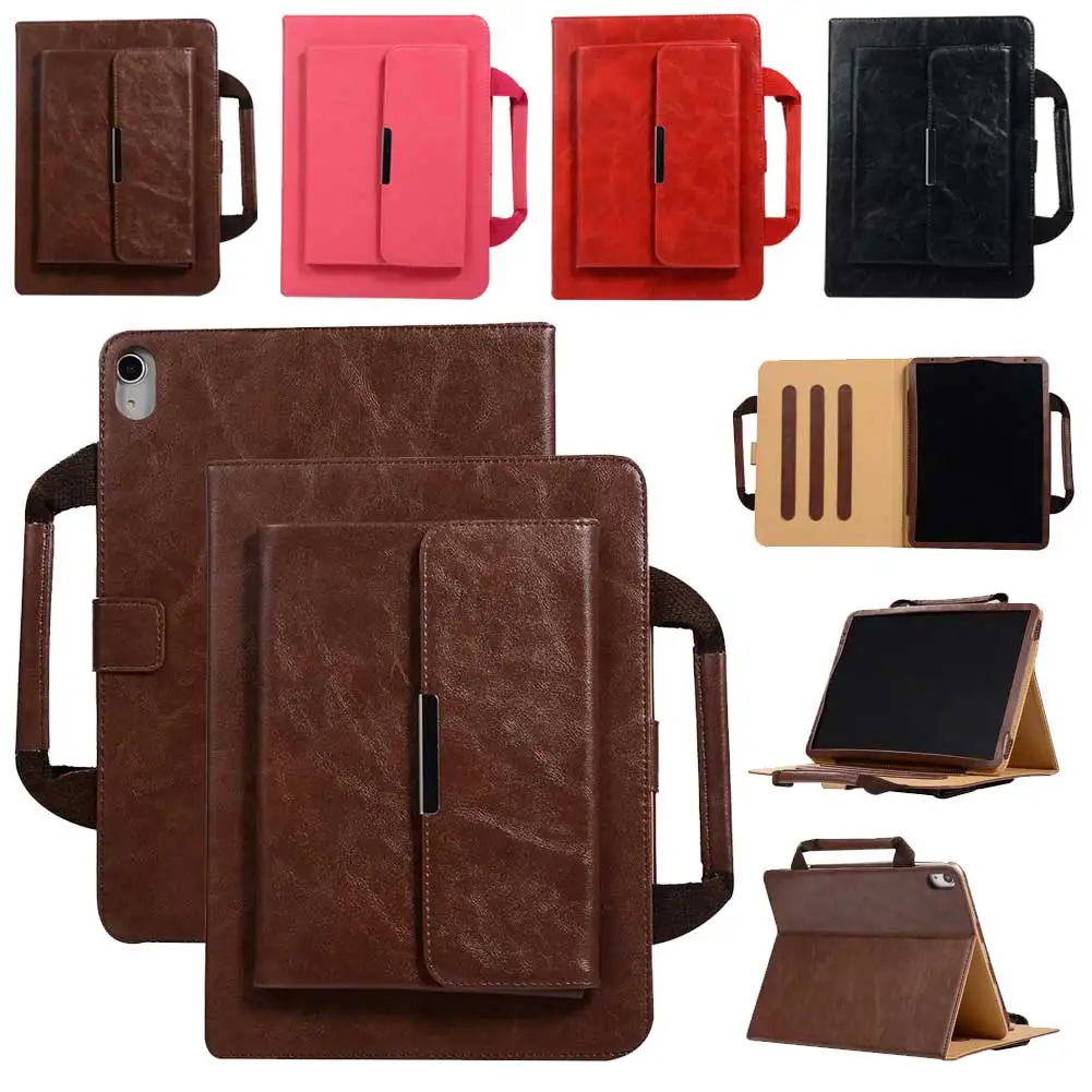 

For iPad Pro 11 inch Case Hand Bag PU Leater Briefcase Auto Sleep Wake Smart Cover For iPad Pro 11 2018 Tablet PC Protect Cover