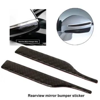 

Rearview Mirror Anti-Rub Protector Rearview Mirror Anti-Rub Sticker Black Rearview Mirror Anti-Rub Strips Decor Trim