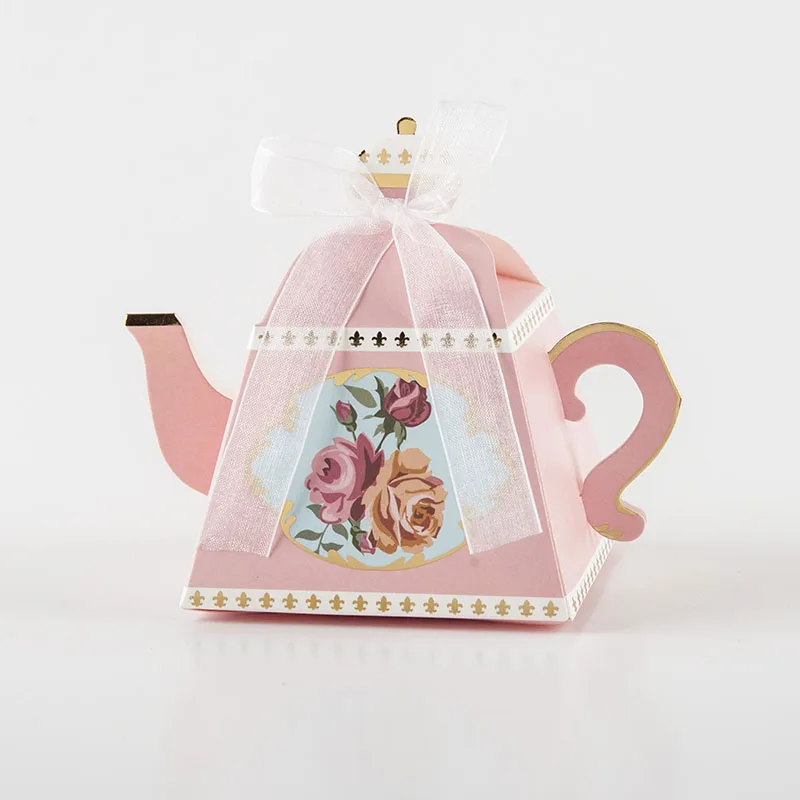 

20pcs/lot Flower design Wedding Candy Favor Box DIY Wedding Cake Box for Guests Drop Shipping