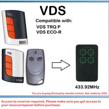 Vds eco-r, vds trq p совместимый пульт дистанционного управления плавающий код 433,92 МГц