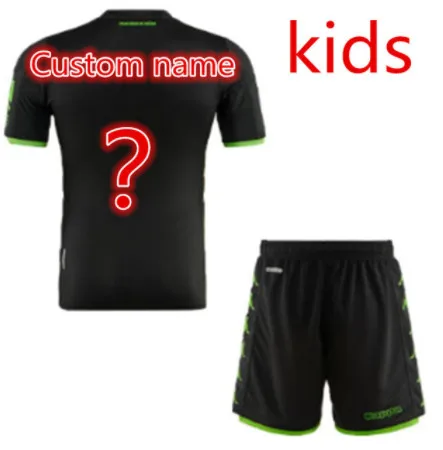 JOAQUIN REAL BETIS, Детский комплект, футбольные майки, домашняя черная, 3-я, розовая, 19, 20, Fekir Pedraza, Детский комплект, футбольная рубашка - Цвет: KIDS