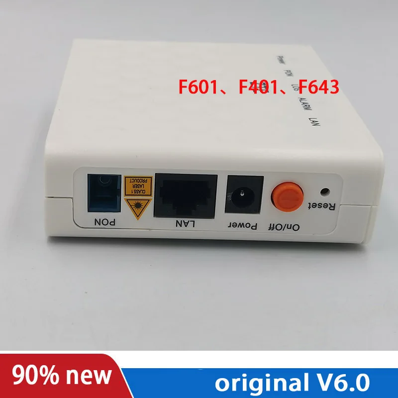 F601 GPON ONU second-hand  Terminal ONT Optical Terminal used 1GE Port same function as ZTE F401 F643 F660 ONU F601 GPON ONU second-hand  Terminal ONT Optical Terminal used 1GE Port same function as ZTE F401 F643 F660 ONU