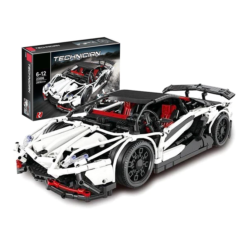 Новинка Lepinblocks 23006 MOC-2695 Lamboringhini Aventador LP 720-4 строительные блоки кирпичи развивающие игрушки детские рождественские подарки