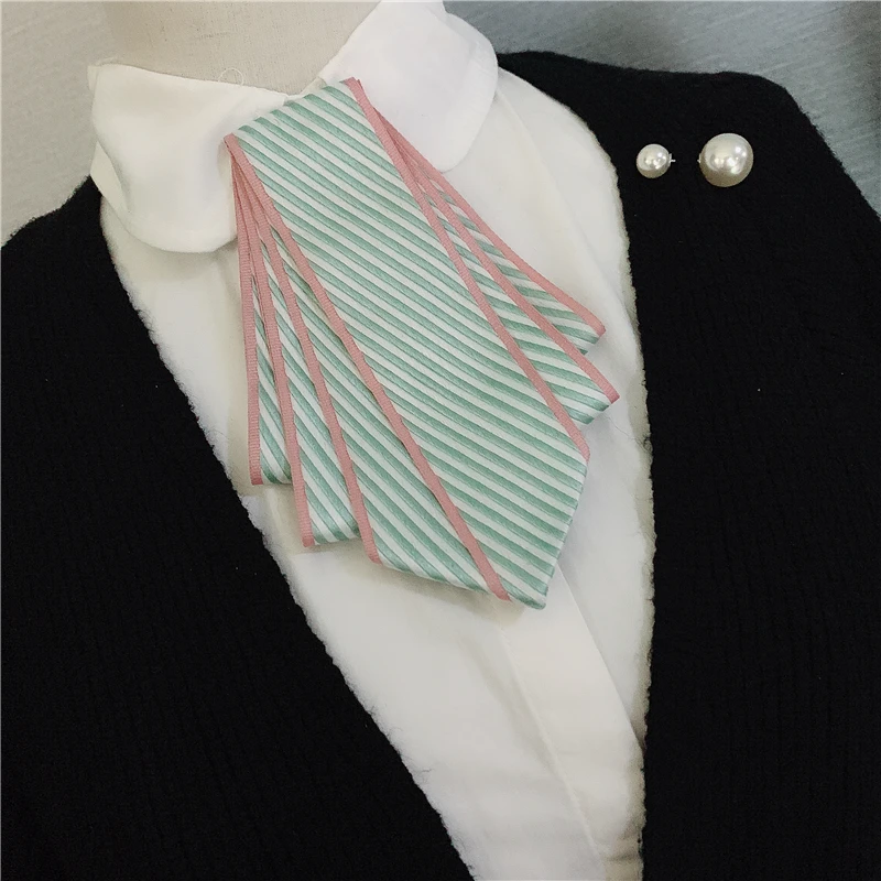 Only Necktie Элегантный мужской женский эластичный галстук-бабочка Свадебная деловая Вечеринка шейный галстук-платок Британский галстук-бабочка Жених клетчатый полосатый галстук с принтом - Цвет: Only Necktie