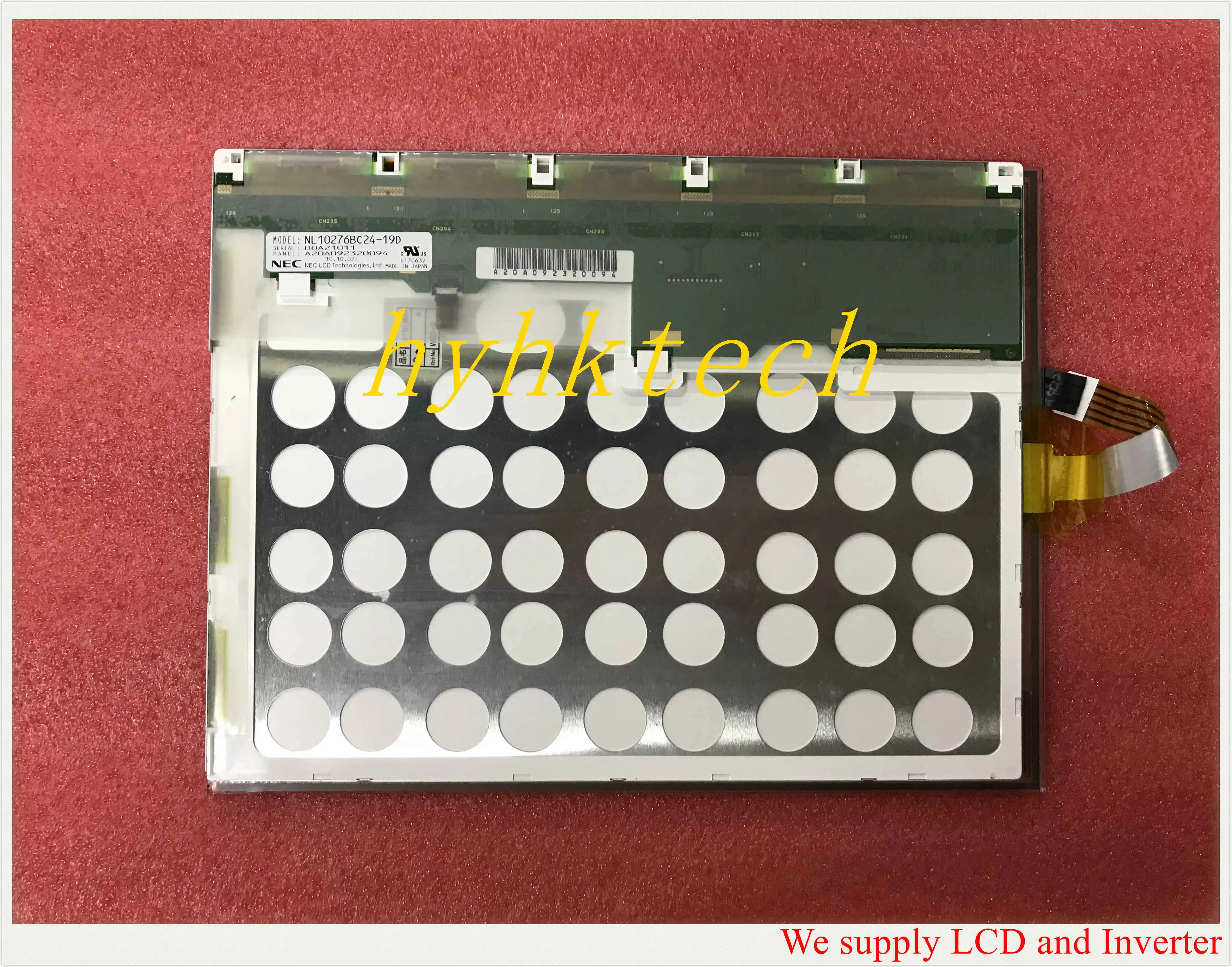 NL10276BC24-19D 1024*768 промышленный ЖК-Дисплей 12 1 дюйма новый с сенсорной панелью