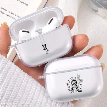 

One Piece Cartoon Japanese Anime Case For Airpods Pro Cover Silicon Bluetooth Earphone Case For Air Pods 3 Funda