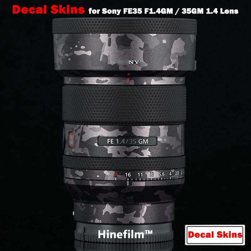 para Sony, adesivo para SEL35F14GM, 35mm, Len F1.4 GM, SEL35F14GM, 35mm
