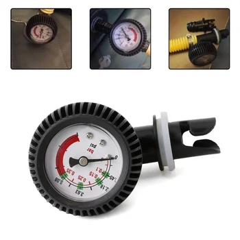 

PVC pressure gauge air thermometer for inflatable boat kayak test air pressure valve connector stand up paddle board surfing