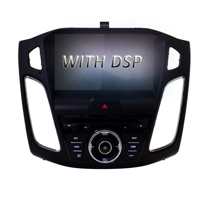 LJDA Android 9,0 автомобильный dvd-плеер для Ford Focus Мультимедиа gps Навигация стерео 1 Din автомагнитола DSP 4G+ 64G - Цвет: WITH DSP
