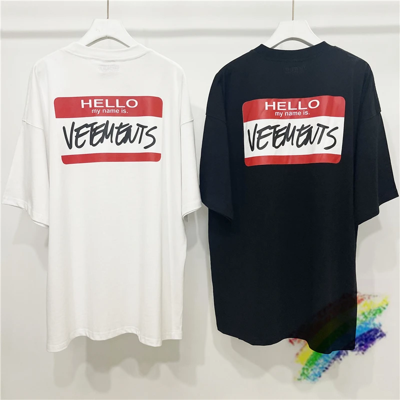 Stof Vetements Tee Oversize Tops 