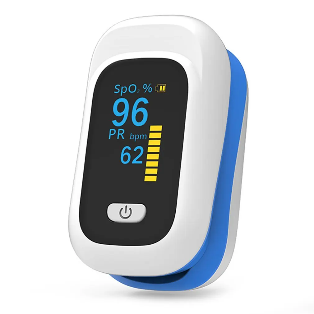 

YK-80C Blood Oxygen Saturation Monitor LED Screen Finger Pulse Oxygen Meter Portable Finger Clip Pulse Oximeter
