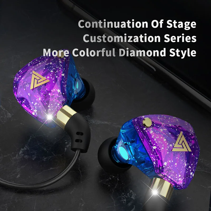 airaページ Original QKZ SK8 Copper Driver Earphone Heavey Bass Rock