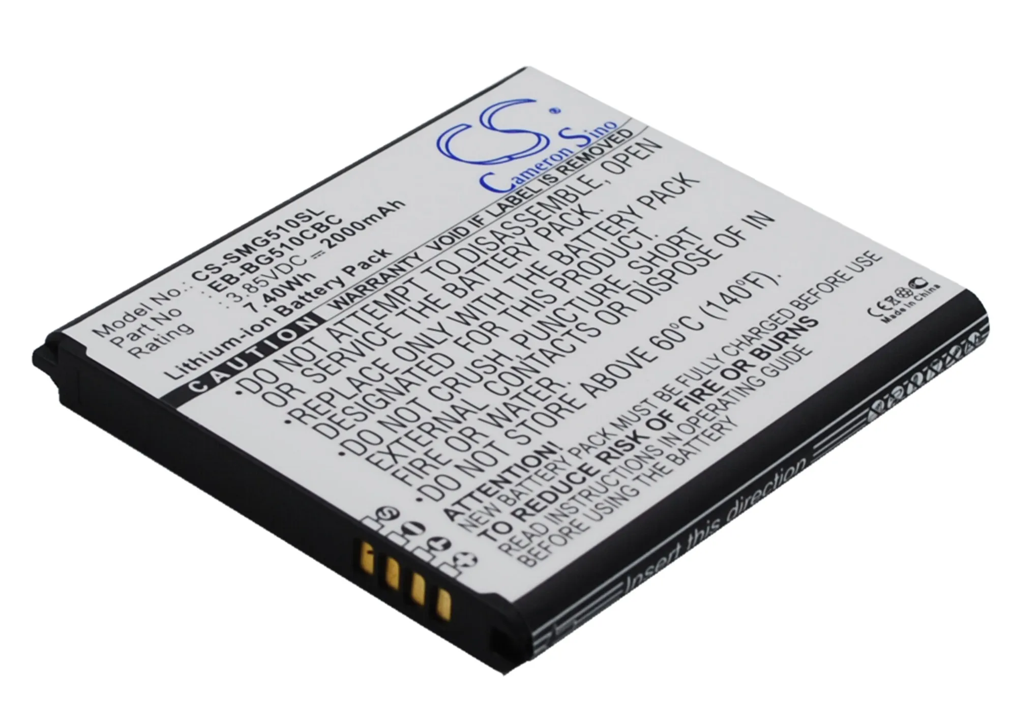 Cameron sino 2000 мАч батарея для SAMSUNG Galaxy Core Max Duos SM-G5108 G5108Q G5109 G510F EB-BG510CBC