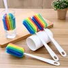 4Pcs Cup Brush Kitchen Cleaning Tool Sponge Brush For Wineglass Bottle Coffe Tea Glass Cup Mug handle Brush wholesale 4