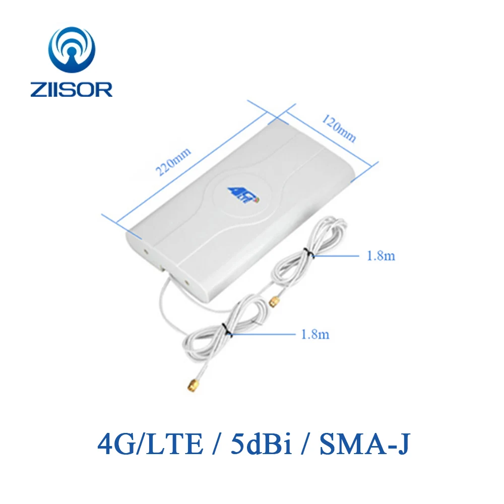 4G MIMO антенна LTE Внутренний Маршрутизатор направленные антенны SMA Male TS9 CRC9 Antena двойные кабели для Wi-Fi WLAN Усилитель сигнала 10046 - Цвет: SMA Male