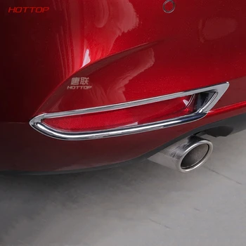

ABS Sliver Rear Fog frame cover for Mazda 3 axela 2020