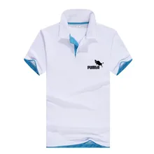 Новинка, брендовая модная мужская рубашка поло с принтом, с отворотом, короткий рукав, для фитнеса, Мужская рубашка поло на заказ, белая, черная, серая, темно-синяя