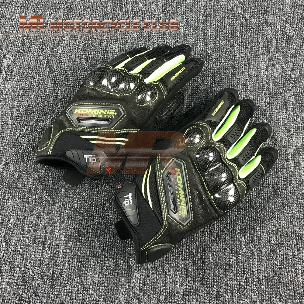 Guantes de cuero para moto KOMINE GK-167