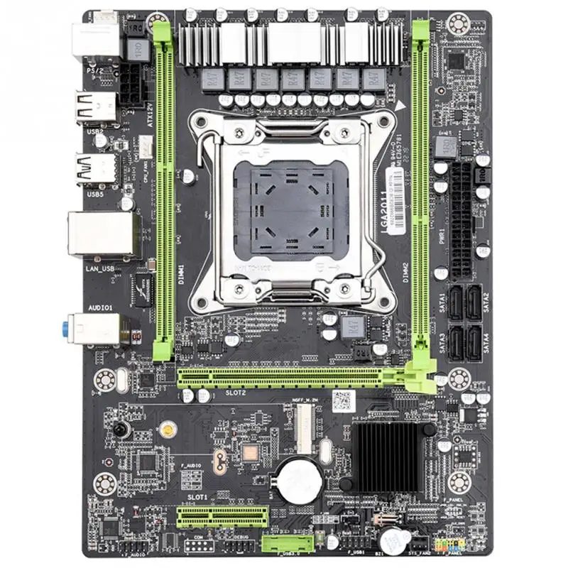X79 материнская плата LGA 2011 DDR3 память 64 Гб SATA II компьютер DesktopMainboard для Inter LGA2011 I3 I5 I7 Xeon серии E5 2680v2