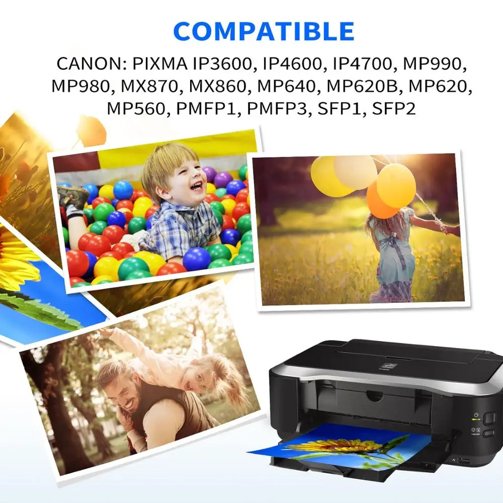 TIANSE 6pk для PGI 220 PGI220 картридж с чернилами MX860 MX870 MP560 MP620 MP640 MP980 MP990 IP3600 IP4600 iP4700