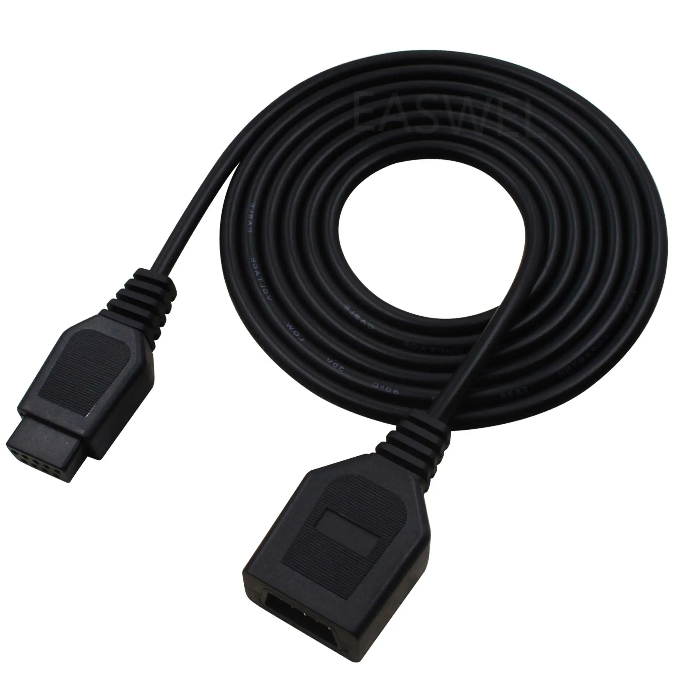 50 шт. 9 Pin 1,8 м/6FT 2 контроллеры кабель-удлинитель шнура для sega Genesis ручка