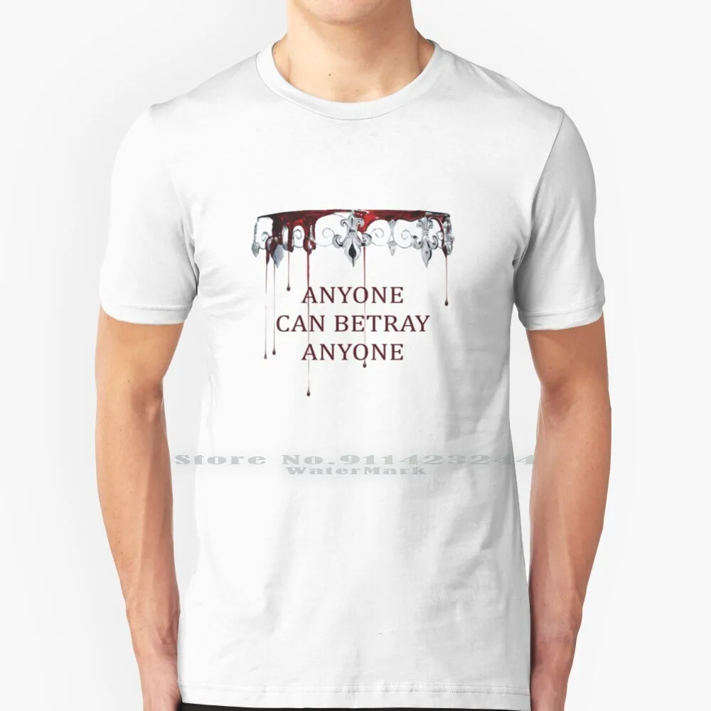 Любой человек может выдавать любую футболку из 100% чистого хлопка Красная