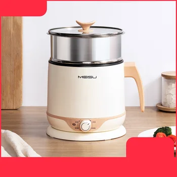 

Mini electric cooker 1-2 person 1.8L electric skillet dormitory student pot noodle hot pot multi-function electric cooker